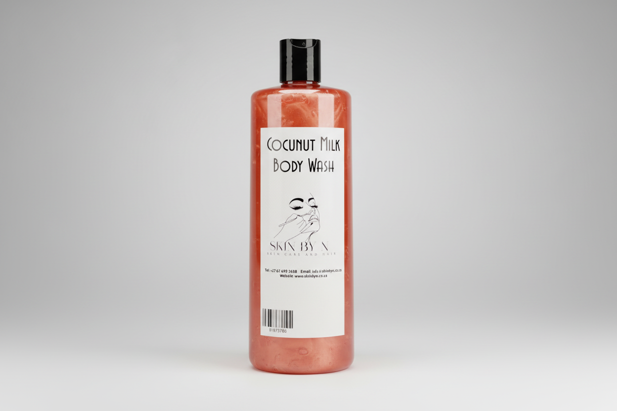 Coconut milk body wash
