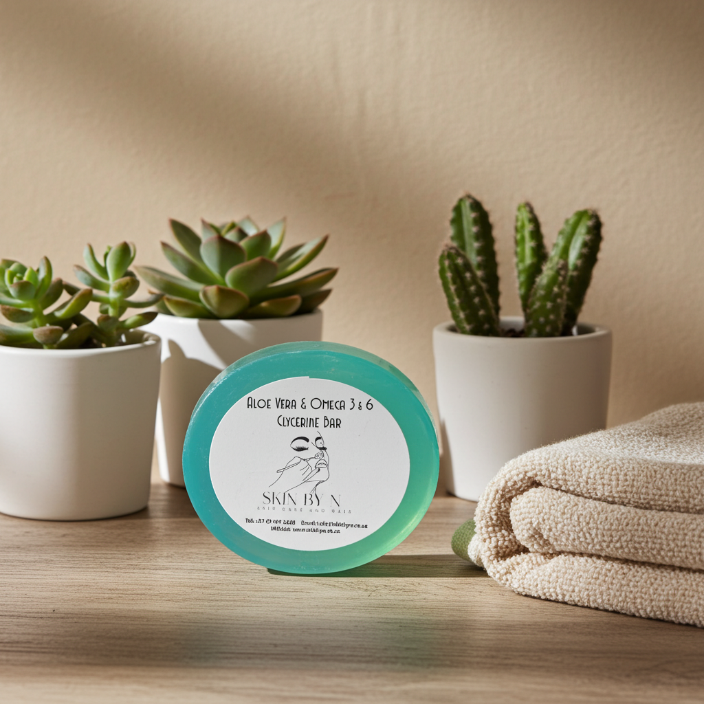 Aloe Vera & Omega 3&6 Glycerine Bar